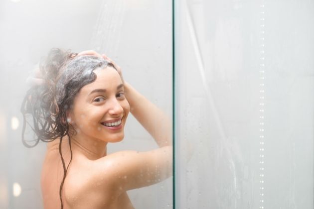 Maintain Shower Temperature - Skin Needs to Maintain Normal Balance