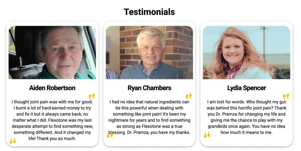 flexotone testimonials