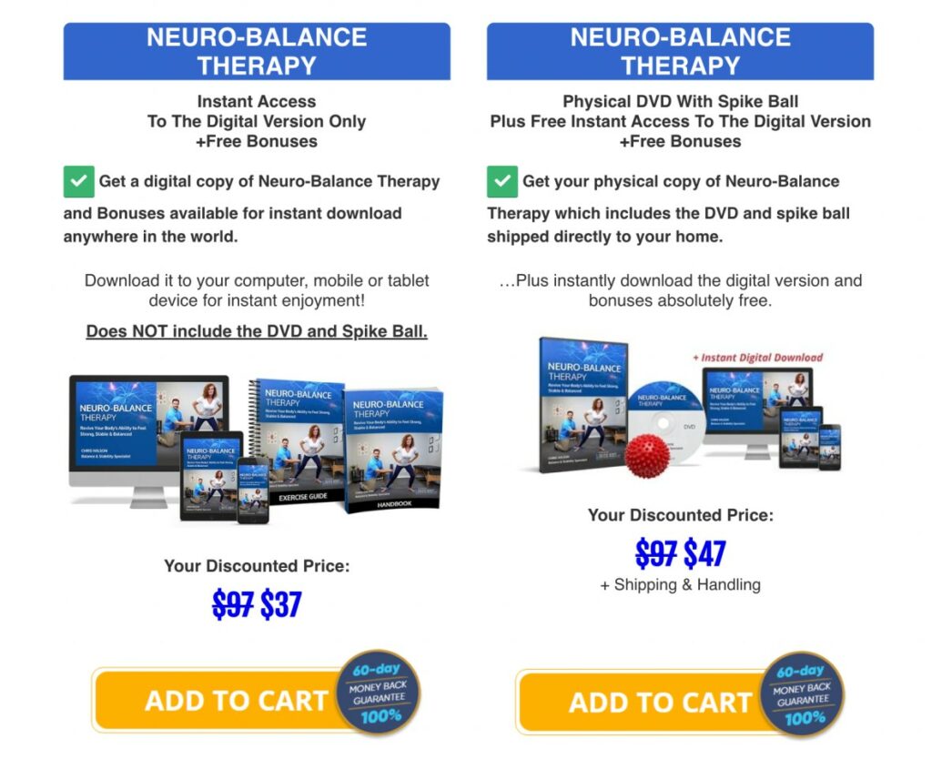 neuro balance therapy discount