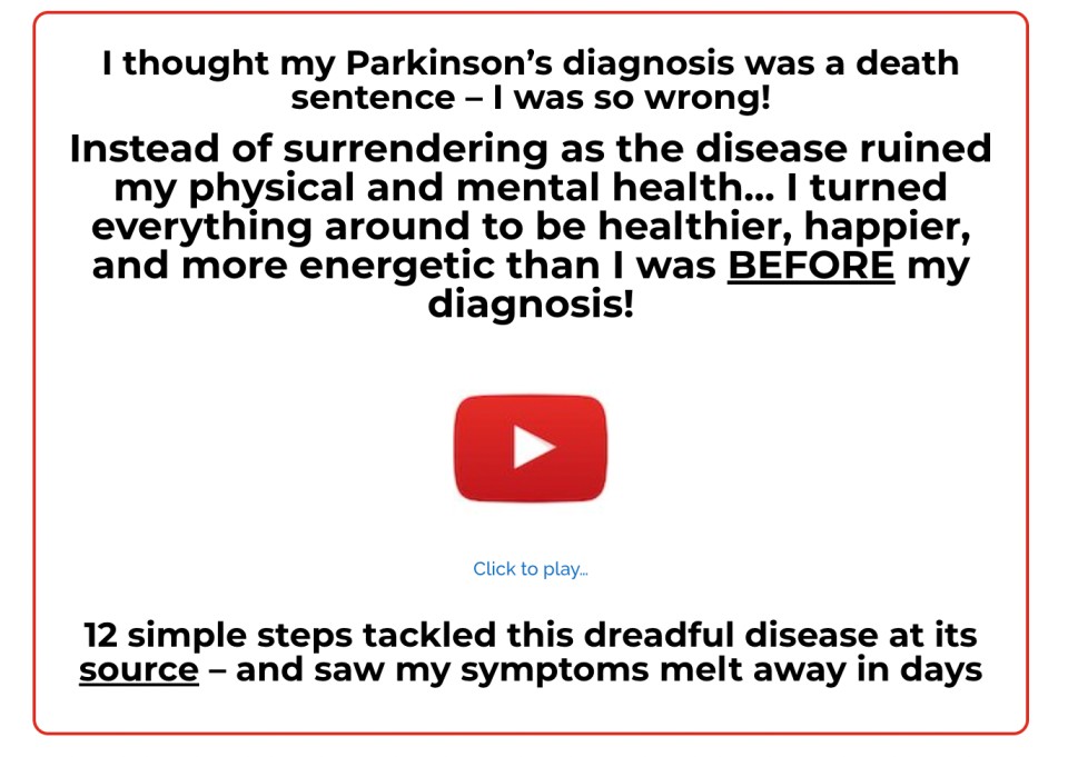 Parkinsons Protocol Video