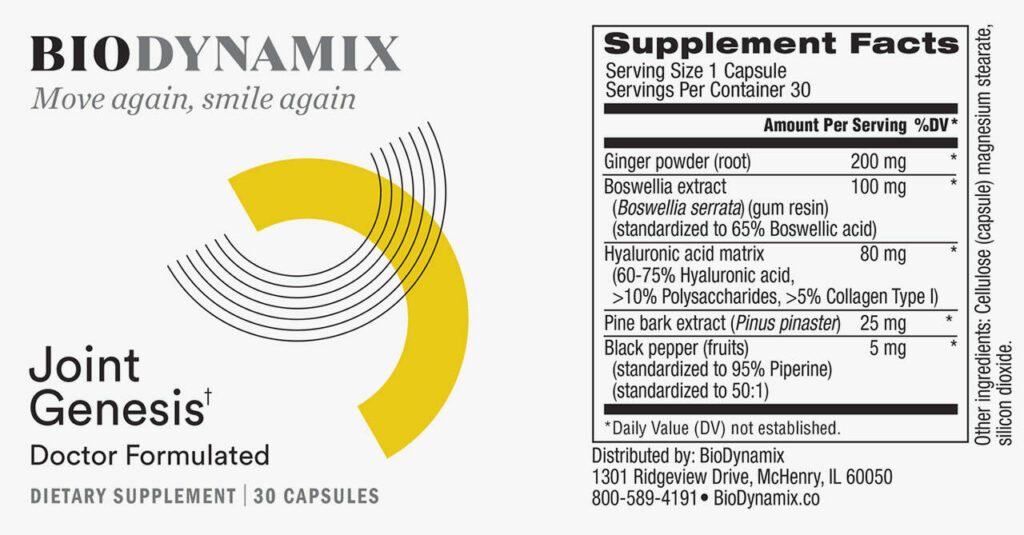 biodynamix ingredients