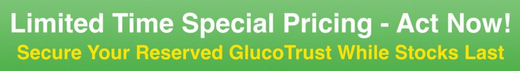 glucotrust special pricing