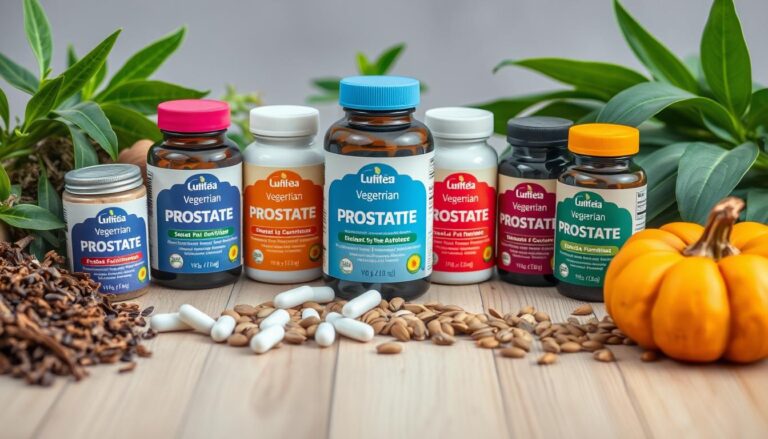 Prostate-friendly supplement blends that align with a vegetarian diet